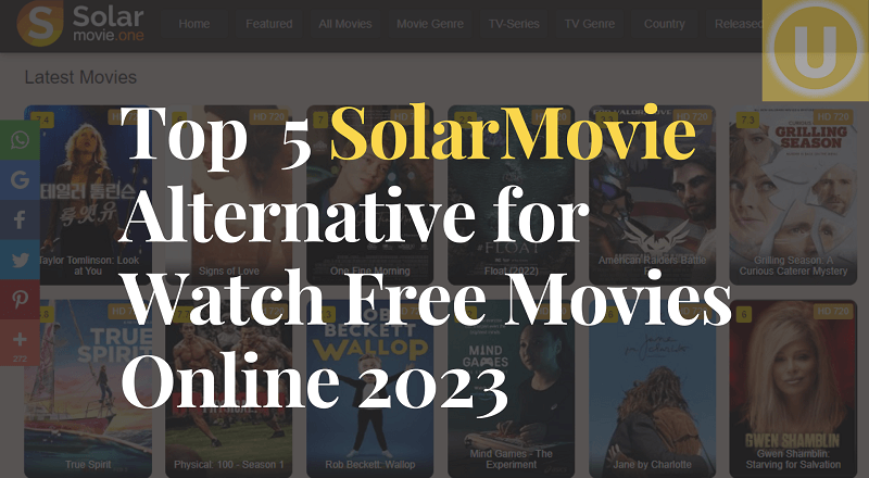 Top 5 SolarMovie Alternative for Watch Free Movies Online 2023