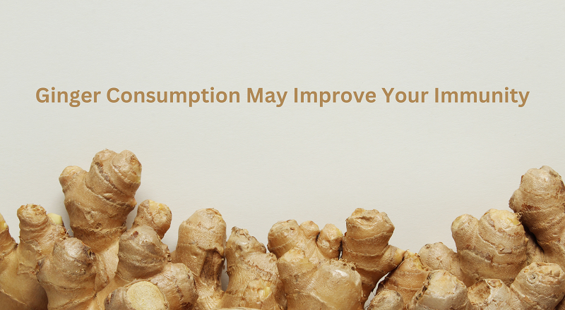 Ginger Consumption May Improve Your Immunity